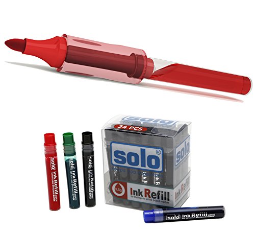 Solo WBR04 White Board Marker Refill Red Pack of 150