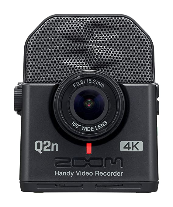 Open Box Unused Zoom Q2n 4K Handy Video Recorder Black