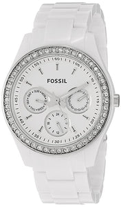 Open Box Unused Fossil Stella Analog White Dial Watch ES1967