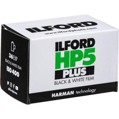 Ilford Hp5 Plus Black and White Negative Film 35mm Roll Film 36