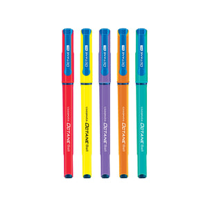 Classmate Octane Ball Pen Colour Fest Series- Blue (Pack of 36) Total 20 Pens [5 Pen Per Pack]