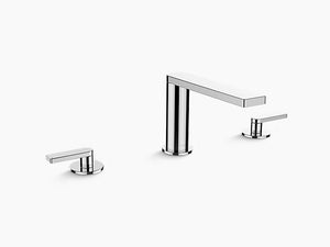 Kohler Composed K-73081T-4-CP Deck-mount bath tub filler with hand shower in polished chrome