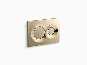 Kohler Lynk Face Plate for Inwall Tank FRENCH GOLD