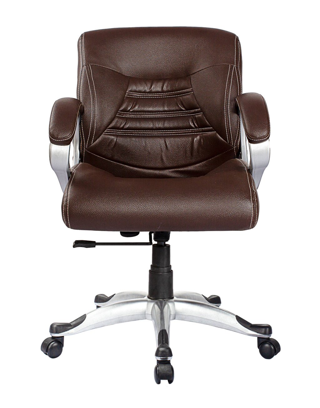 Detec™ Elegant Medium Back Executive Office Chair in Brown