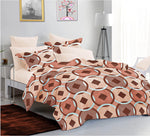Load image into Gallery viewer, Sleeping Owls Allure 100% Soft Cotton 144 Tc Double Bedsheet with 2Pc Pillow Cover - 228Cm X 254 cm
