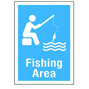 Detec™ 10" X 14" Fishing Area Signage