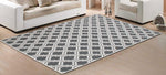 Load image into Gallery viewer, Saral Home Detec™ Ogee Pattern Cotton Rug (120X180CM)

