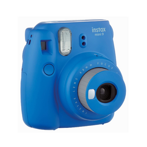 Open Box, Unused Fujifilm Instax Mini 9 Plus Camera Cobalt Blue