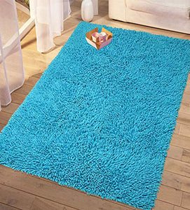 Saral Home Detec™ Shaggy Design Carpets (90X150CM)