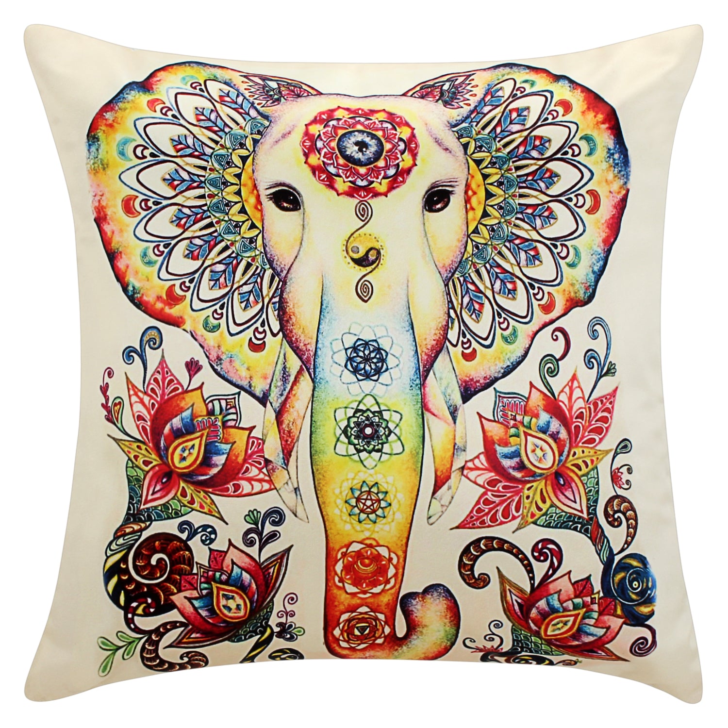 Desi Kapda Ganesh 3D Printed Cushions & Pillows Cover 