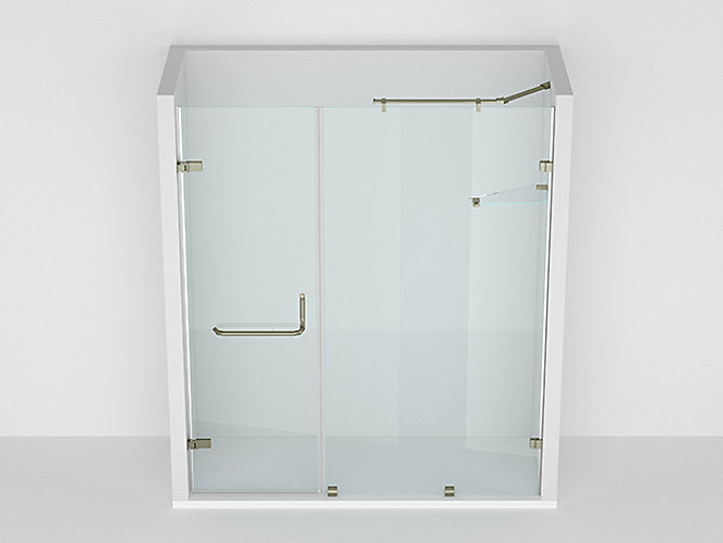 Kohler Upto 1800mm 1Door1Panel Straight K-705077IN-BN