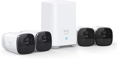 eufy Security by Anker eufyCam 2 Wireless Home Security Camera System, 365-Day Battery Life