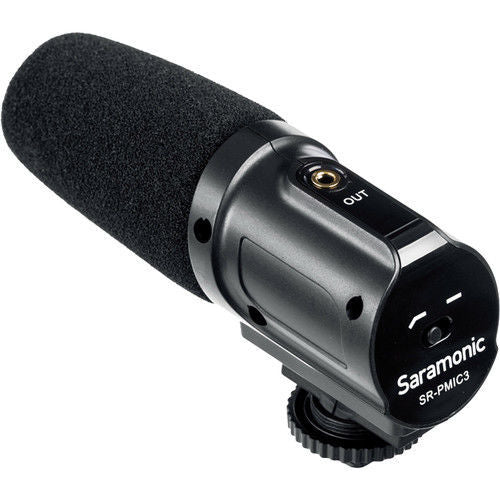 Saramonic Sr Pmic3 3 Capsule Recording Microphone With Integrated Shockmount