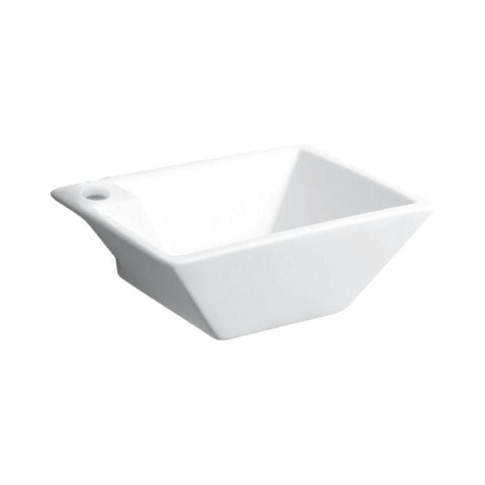 Parryware Wall Mounted Rectangle Shaped White Basin Area Atom C8993