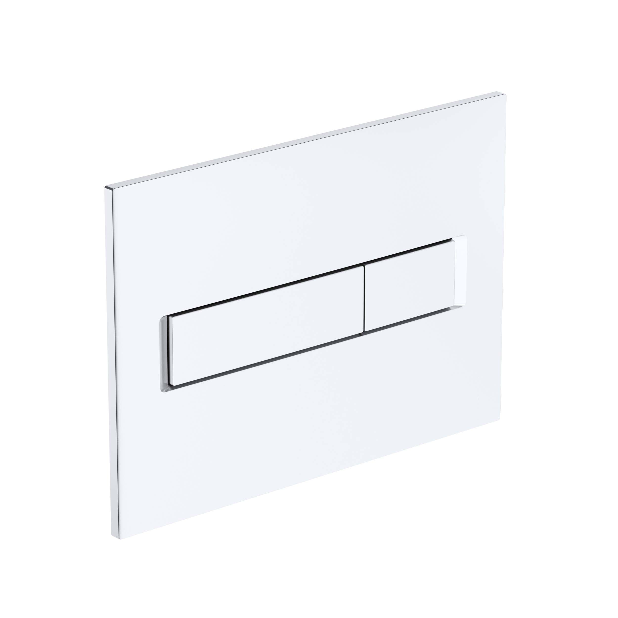 Kohler Graph In-wall tank faceplate pneumatic in polished chrome
