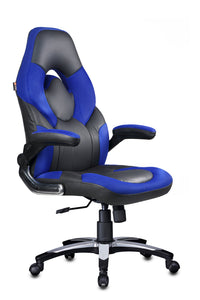 Detec™ Adiko Elegant Designer Gaming Chair In Blue
