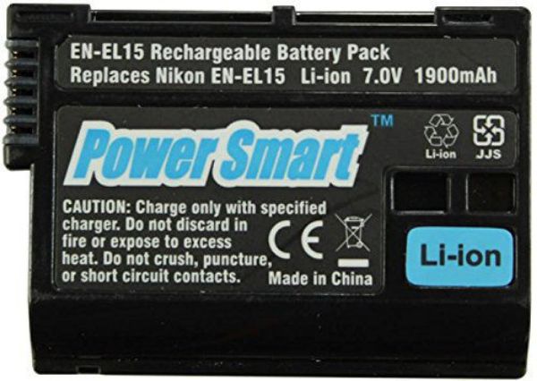 पावर स्मार्ट और El15 रिचार्जेबल बैटरी