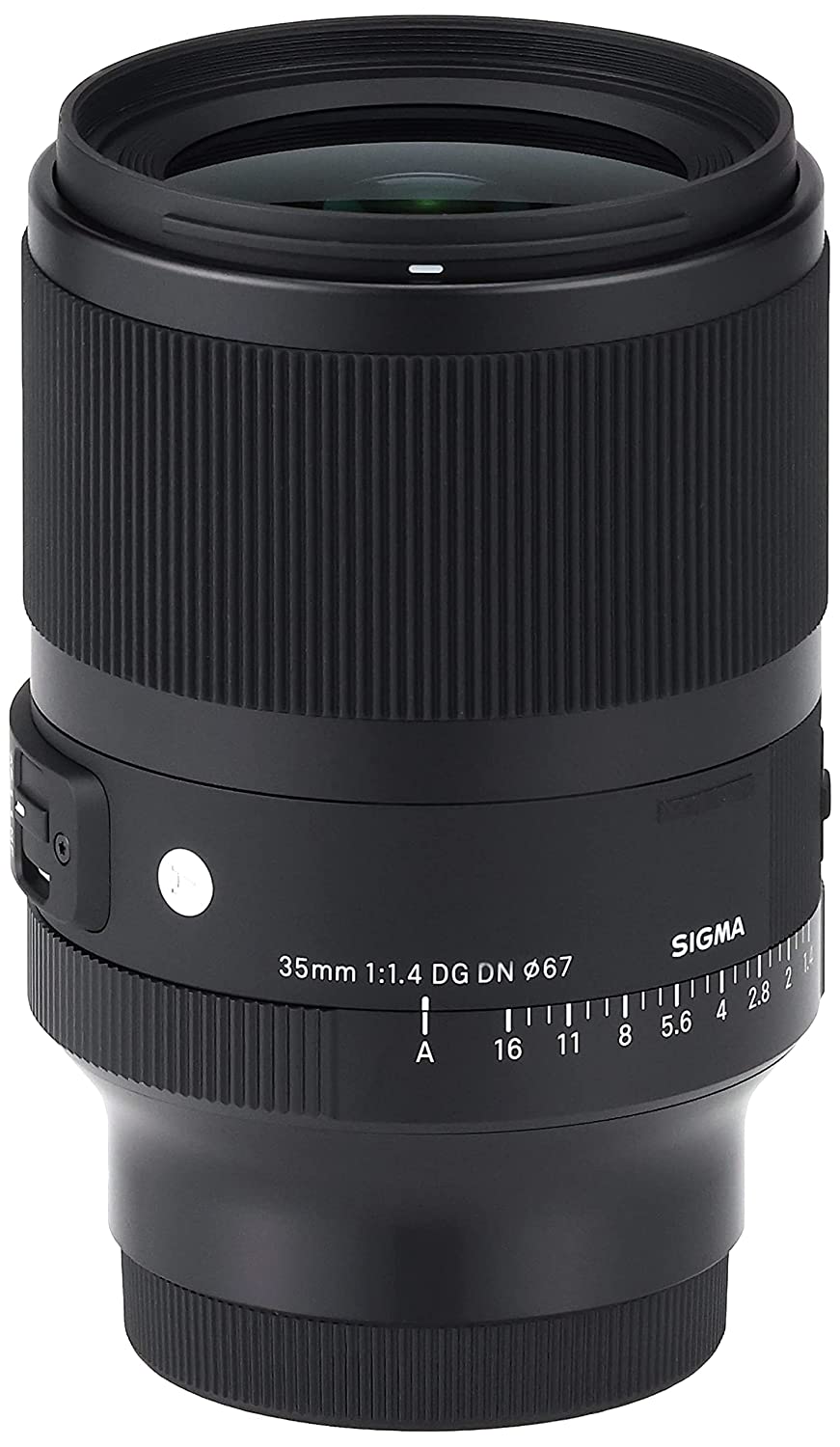 Sony E माउंट मिररलेस कैमरों के लिए प्रयुक्त सिग्मा 35mm f/1.4 DG DN आर्ट लेंस