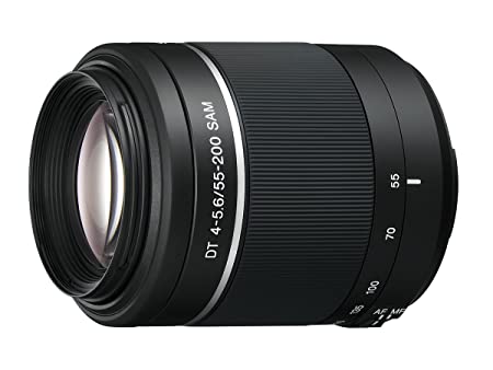 Used Sony DT 55-200mm F/4-5.6 Telephoto Zoom Lens for Sony DSLR