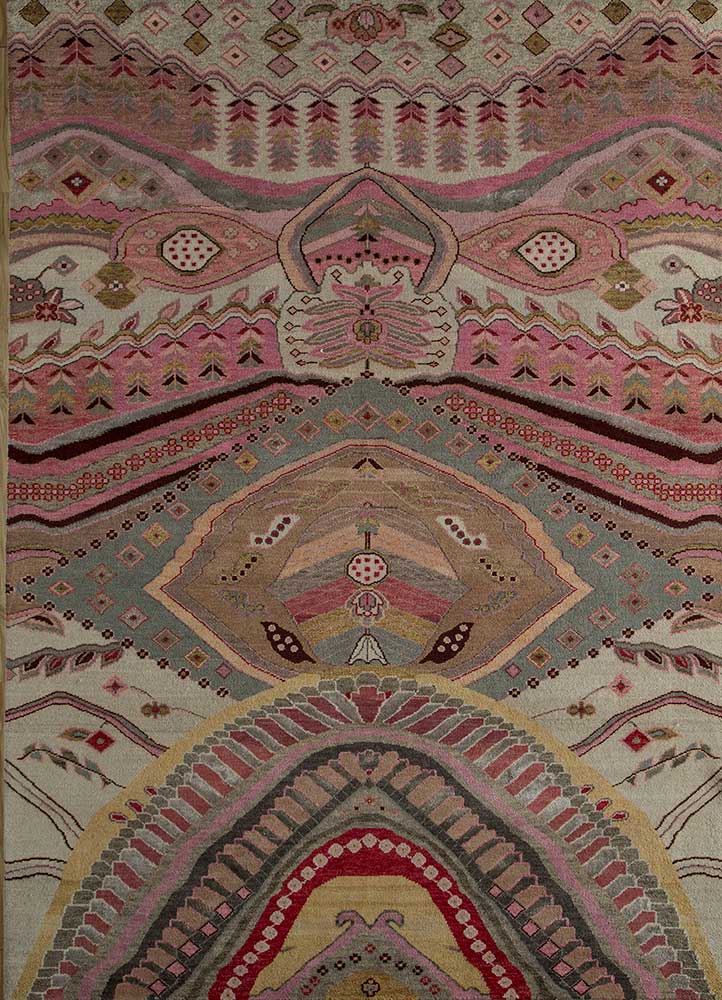 Jaipur Rugs Sundar Khajoor Modern Wool And Bamboo Silk Material Hand Knotted Weaving 5x8 ft Classic Gray