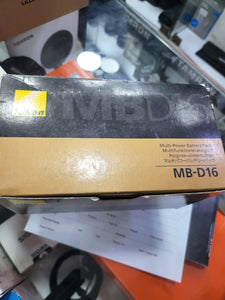 Open Box Unused Nikon MB D16 Battery Pack