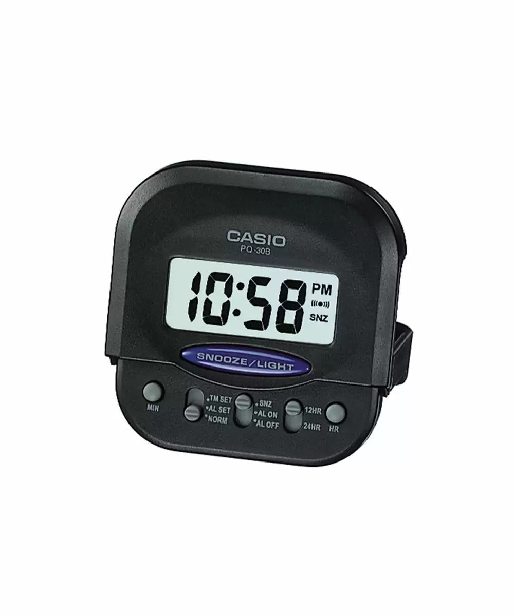 Casio PQ 30B 1DF PL015 Digital Pocket Clock