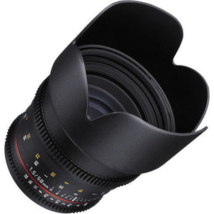 Samyang Cine 50mm T1.5 Vdslr Lens For Canon Ef