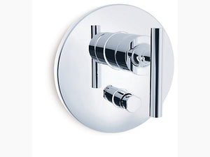 Kohler Purist K-7356IN-4FP-CP Recessed bath and shower trim with diverter in polished chrome