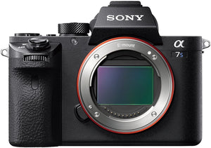 फ़ुल-फ़्रेम सेंसर के साथ Sony ILCE-7SM2 α7S II ई-माउंट कैमरा