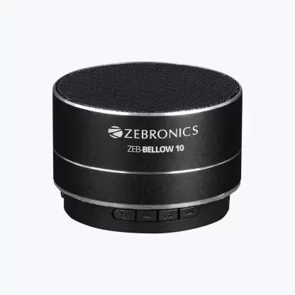 Open Box Unused Zebronics Zeb Bellow 10 3 W Bluetooth Speaker