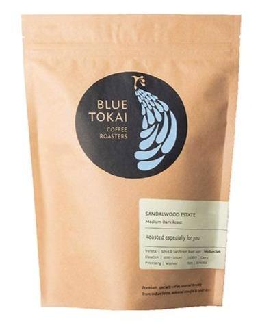 Blue Tokai Coffee Roasters Sandalwood Estate Medium Dark Roast Coffee 250 g 