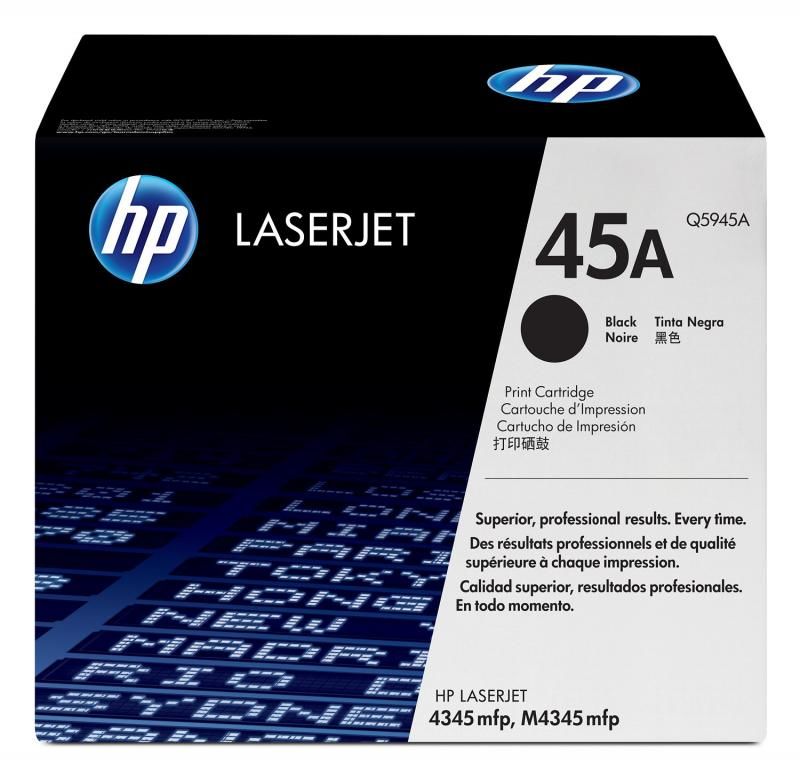 HP 45A Black Original LaserJet Toner Cartridge