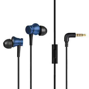 Open Box, Unused Mi Earphone Basic in Ear Wired Earphones with Mic (Blue) pack of 5
