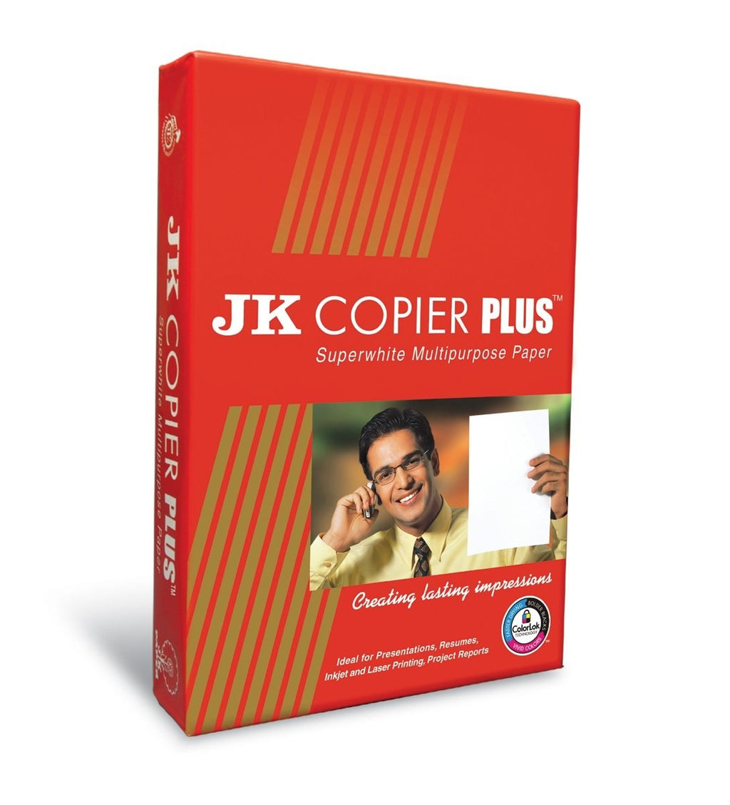 JK Copier Plus Printer Paper A4 Size 80GSM Pack of 6