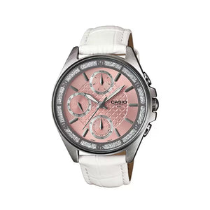 Casio Enticer Ladies LTP 2086L 7AVDF A860 White Multi Dial Women's Watch