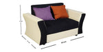 Load image into Gallery viewer, Detec™Beverly Sofa Set Artificial Leather With Black and Cream Italian Fabric
