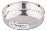 Load image into Gallery viewer, Detec Coconut Stainless Steel Nano Dinner Set with Laser Etching – Set of 5
