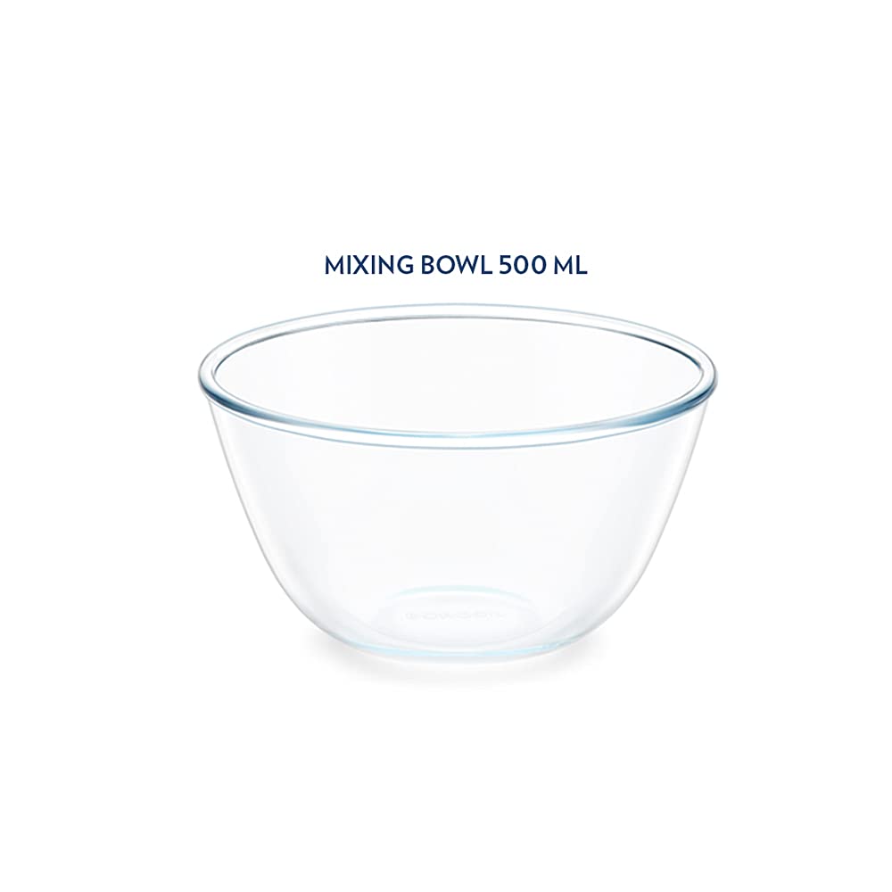 Borosil IH22MB01150 Mixing Bowl 500 ml Pack of 10