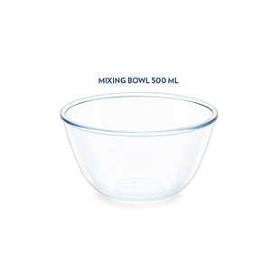 Borosil IH22MB01150 Mixing Bowl 500 ml Pack of 10