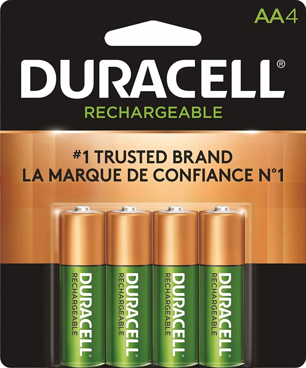 ड्यूरासेल रिचार्जेबल अल्ट्रा टाइप एए बैटरी 2500 एमएएच, कुल 4 सेल