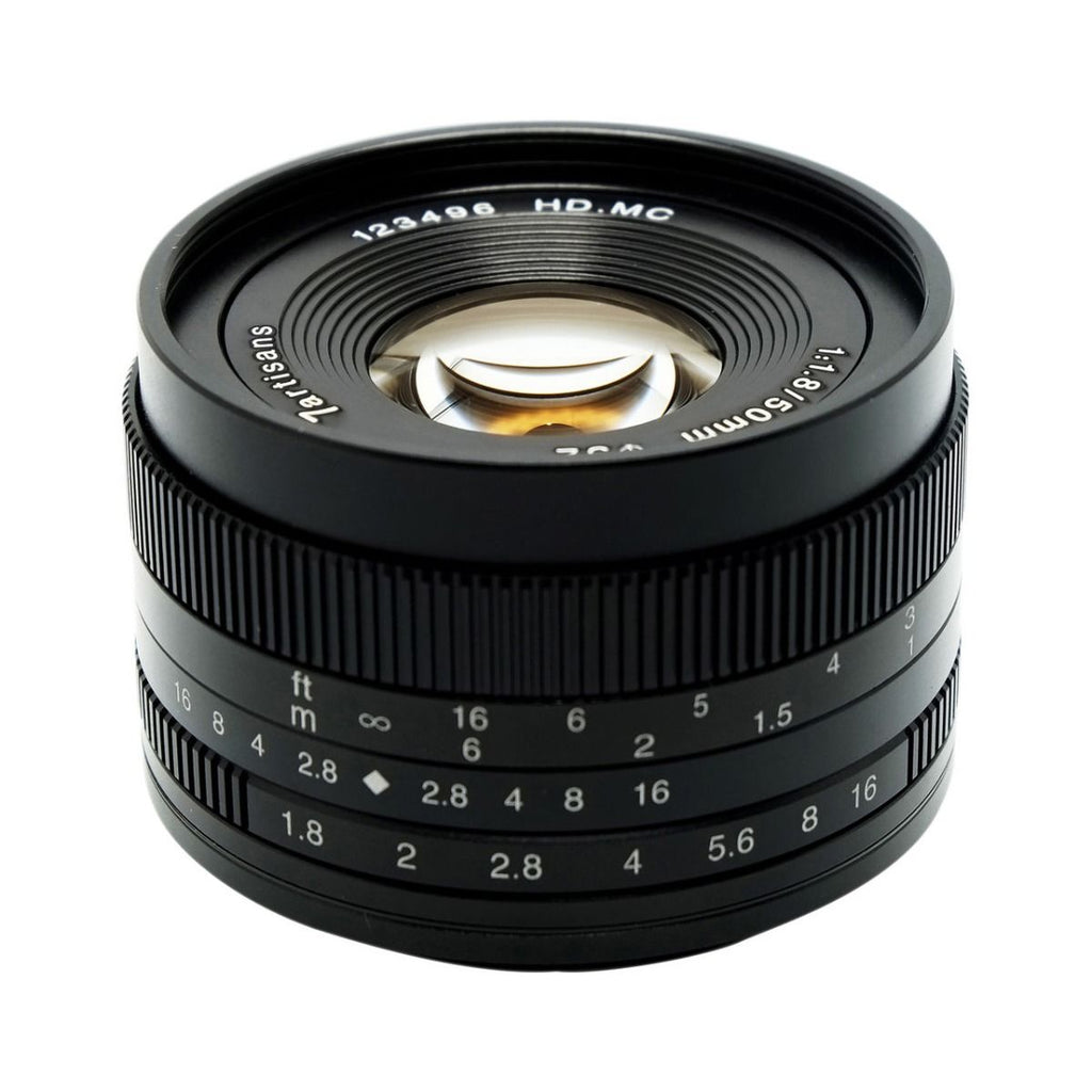 7artisans 50mm F 1.8 Lens Sony E Black