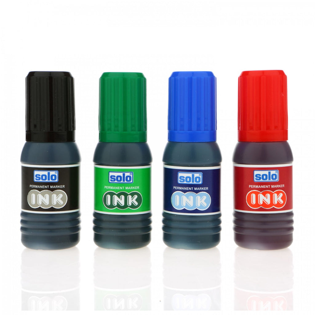Solo Ink Permanent Marker 18ML Pack of 50