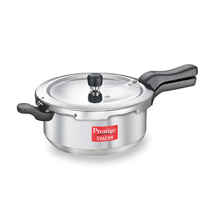 Prestige Svachh Aluminium Senior Deep Pressure Pan, 5.0 L