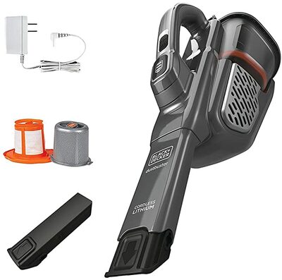 BLACK+DECKER Handheld Vacuum 2Ah, Power White (HNV220BCZ10FF)  Handheld  vacuum, Black & decker, Cordless handheld vacuum cleaner
