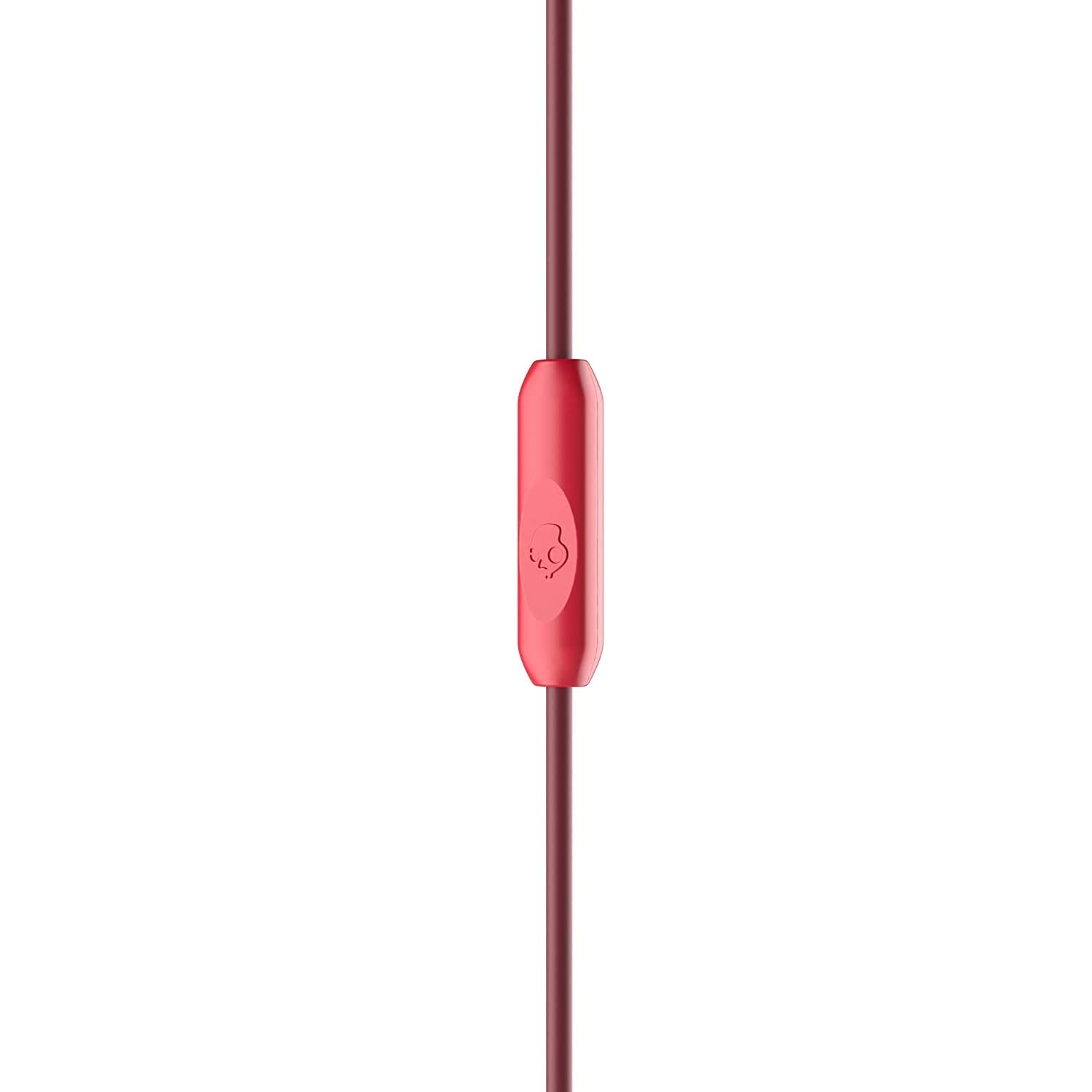 Skullcandy Stim Wired On-Ear Headphone with Mic Red