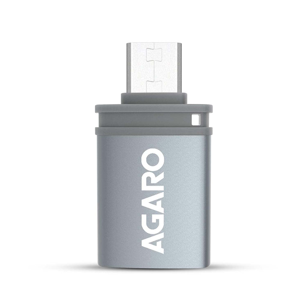 Open Box, Unused Agaro Micro to USB A 3.0 OTG Adapter Pack of 2