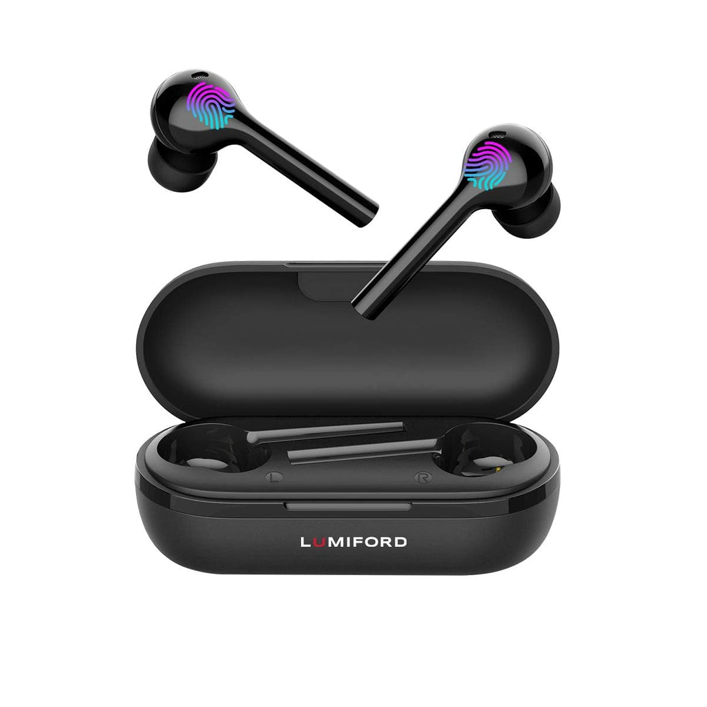 Open Box, Unused Lumiford Max T55 True Wireless Earbuds with Bluetooth V5.0, Hi-fi Bass