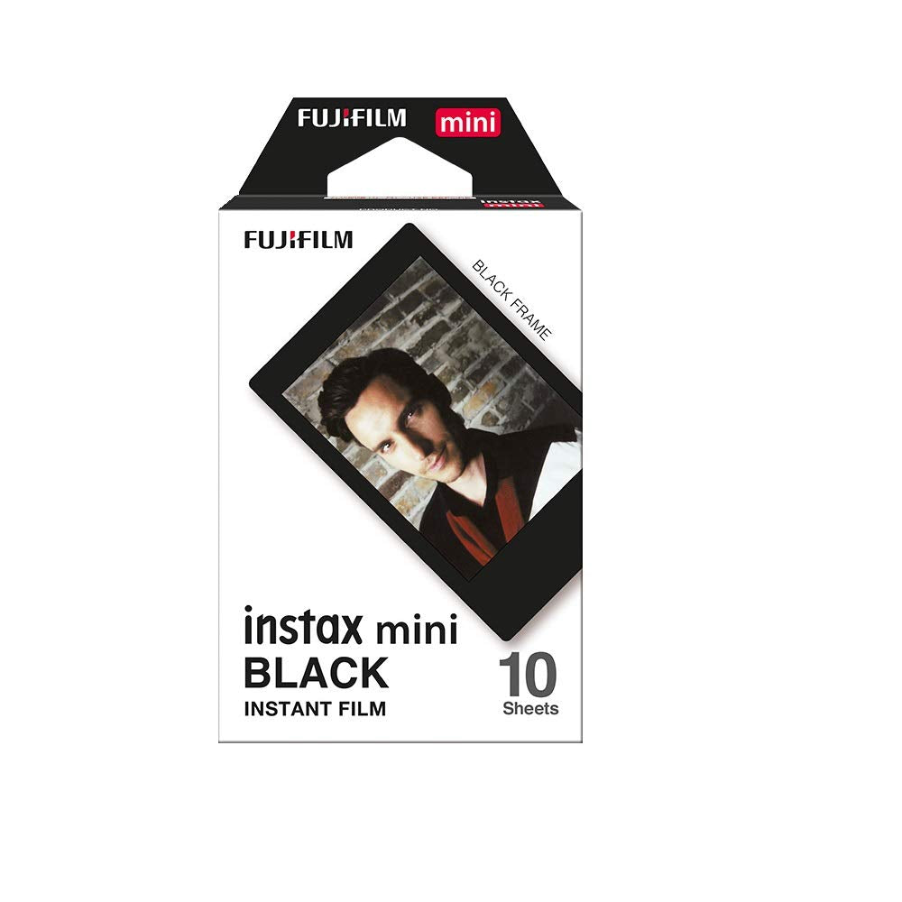 Fujifilm Instax Designer Film for Mini Cameras (Black, 10 Sheets)