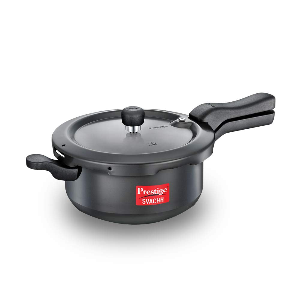 Prestige Svachh Hard Anodised Pressure Cooker, 3.5L