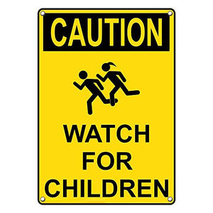 Detec™ Caution Watch For Children Sign Board